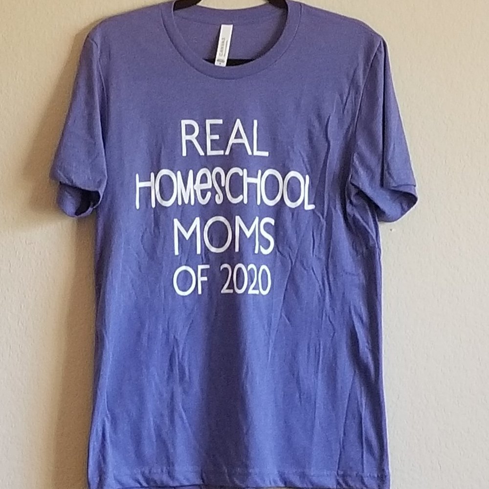 Blueberry Real Homeschool Moms of 2020 T-Shirt